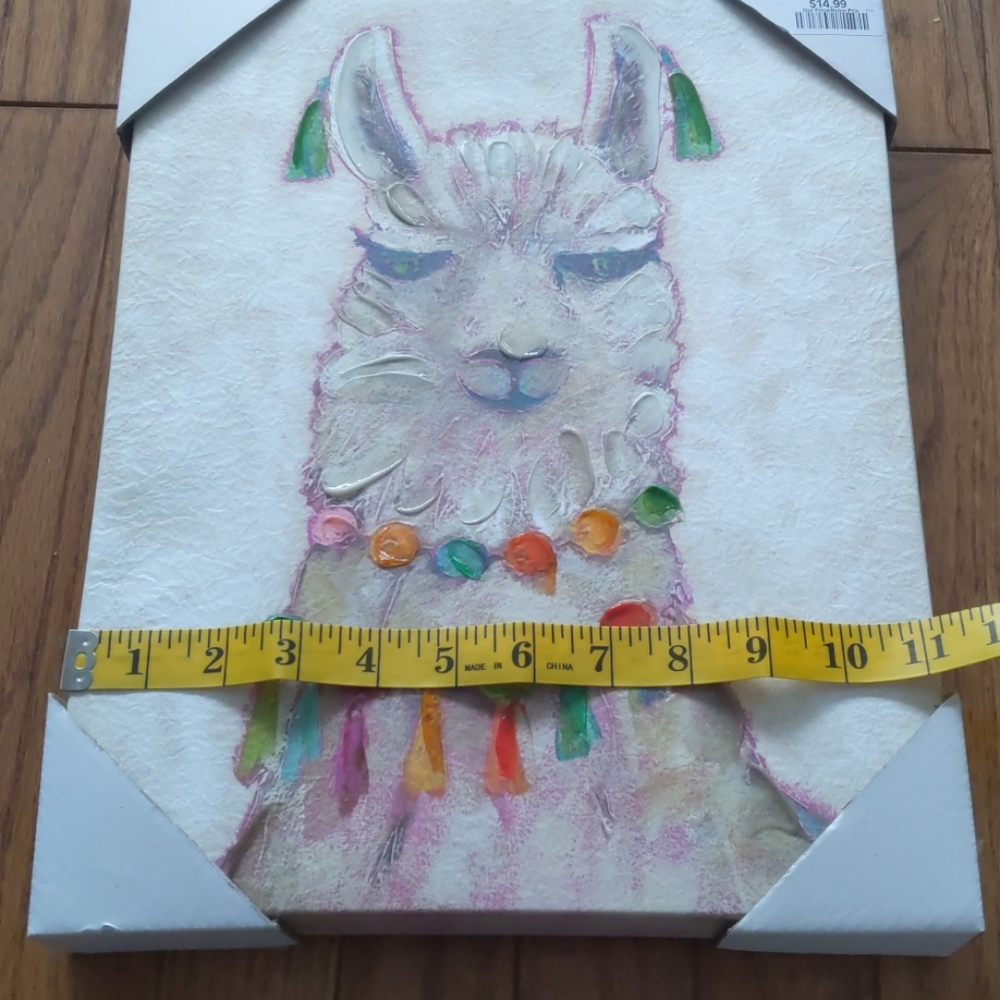 Alpaca canvas print - Picture 2 of 4